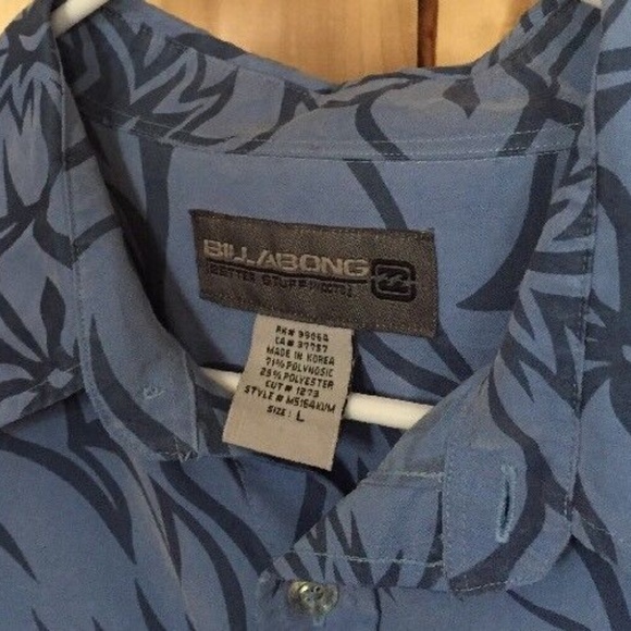 2000's Hawaiian Collared Shirt Floral Short Sleeve - Picture 8 of 8